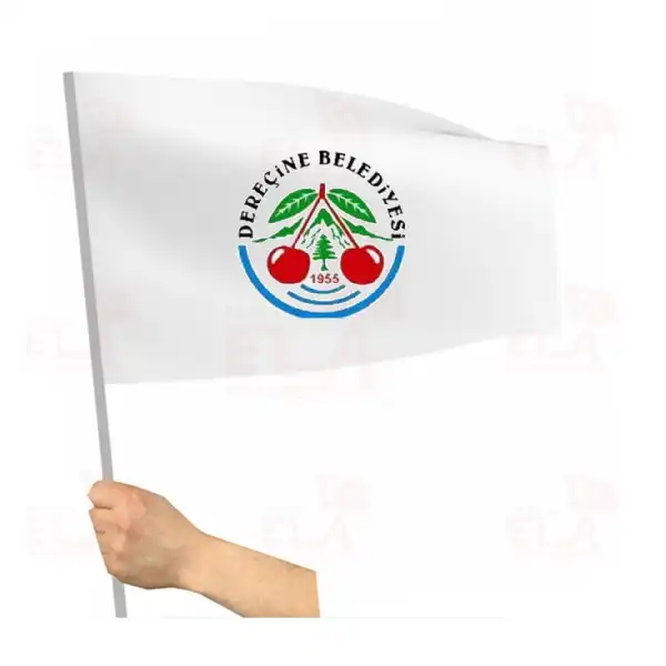 Dereçine Belediyesi Sopalı Bayrak ve Flamalar