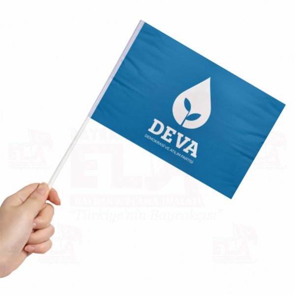 Deva Partisi Sopal Bayrak ve Flamalar