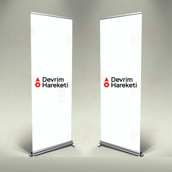 Devrim Hareketi Partisi Banner Roll Up