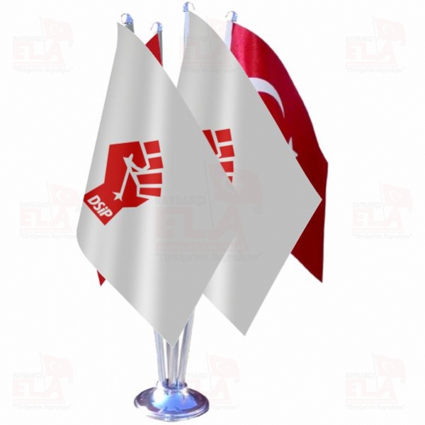 Devrimci Sosyalist ���i Partisi D�rtl� �zel Masa Bayra��