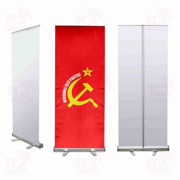 Devrimci ���i Partisi Banner Roll Up
