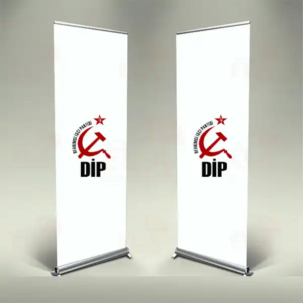 Devrimci i Partisi Banner Roll Up