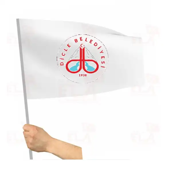 Dicle Belediyesi Sopalı Bayrak ve Flamalar