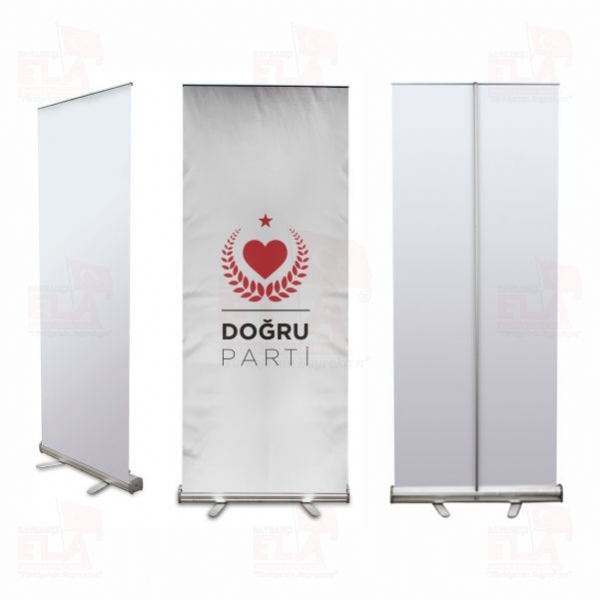 Do�ru Parti Banner Roll Up