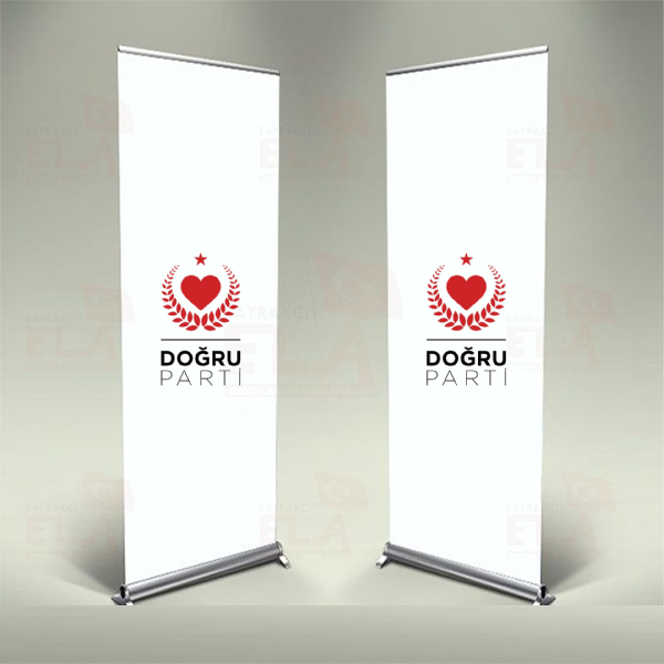 Doru Parti Banner Roll Up