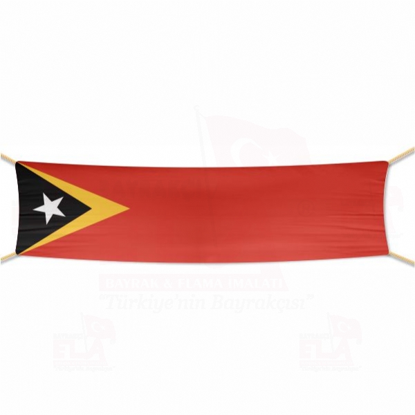 Dou Timor Afi ve Pankartlar