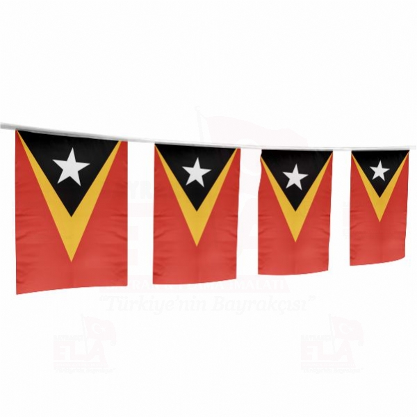Dou Timor pe Dizili Flamalar ve Bayraklar