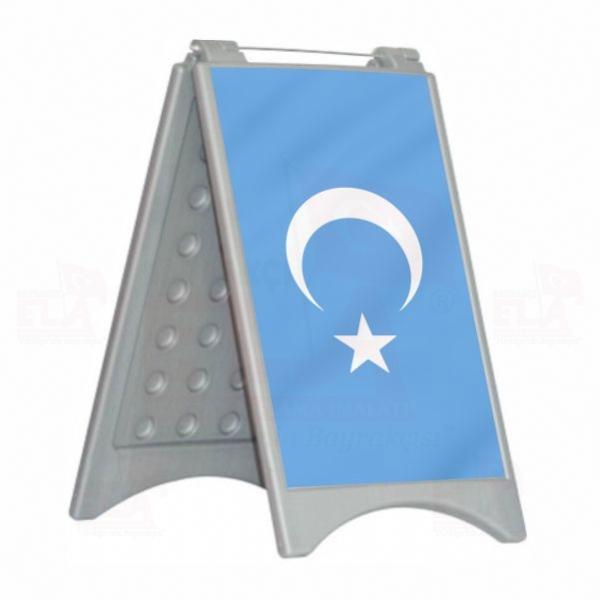 Doğu Türkistan A Reklam Duba