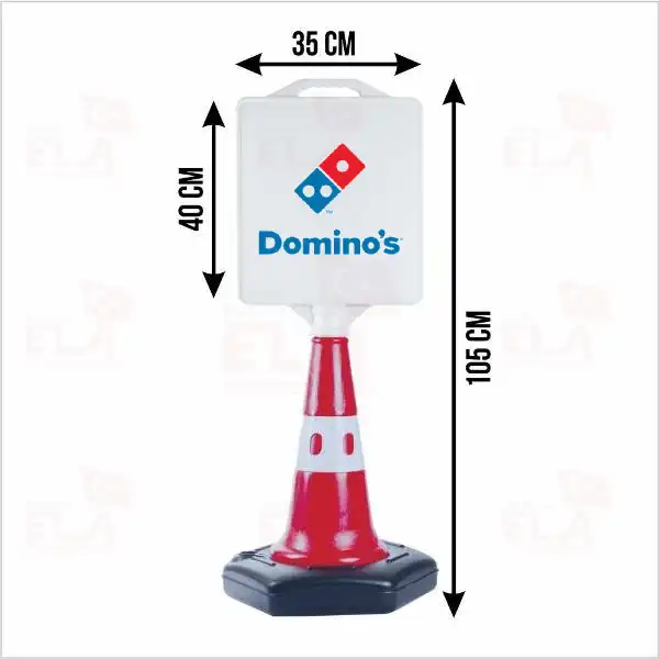 Dominos Pizza Küçük Boy Reklam Dubası
