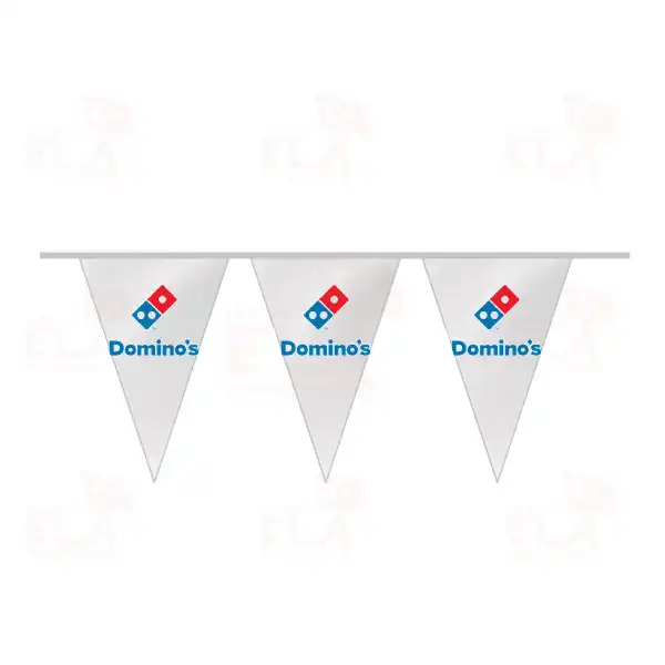 Dominos Pizza gen Bayrak ve Flamalar