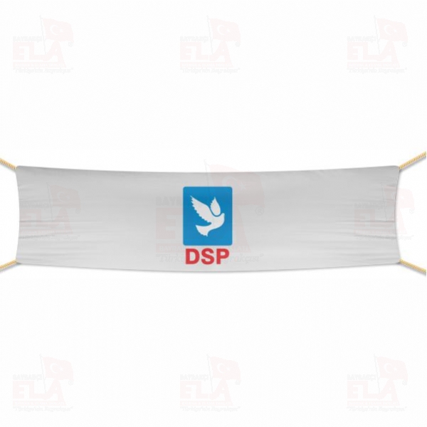 Dsp Demokratik Sol Parti Afi� ve Pankartlar