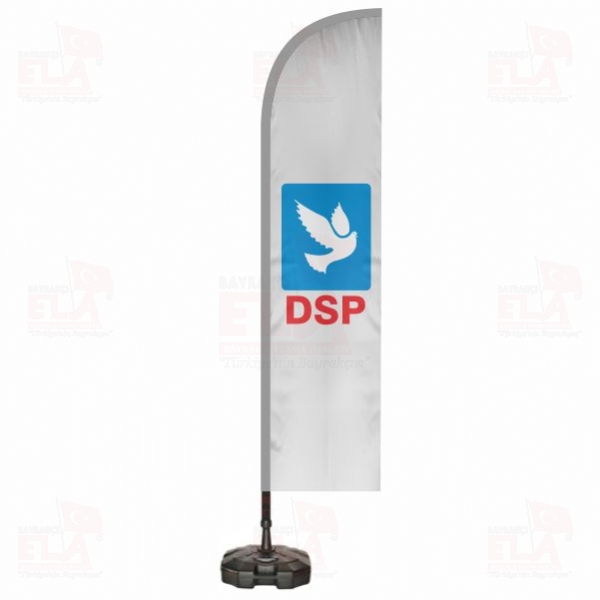 Dsp Demokratik Sol Parti Plaj Bayra�� ve Yelken Bayra��
