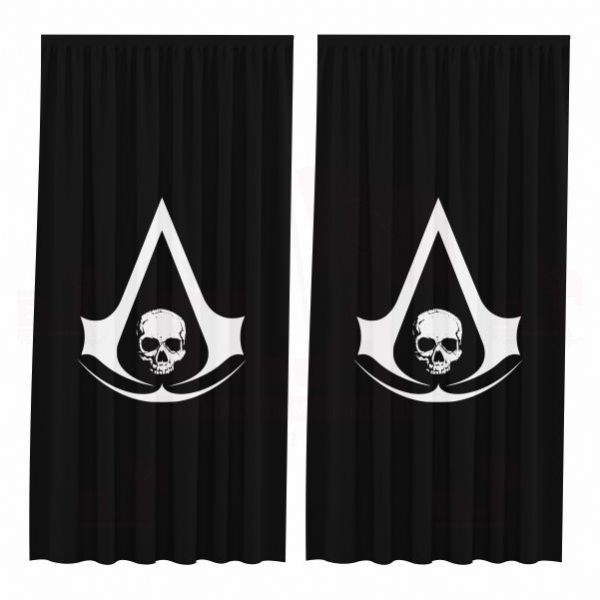 Edward Kenway Jolly Roger Bask�l� G�ne�lik Perdeler