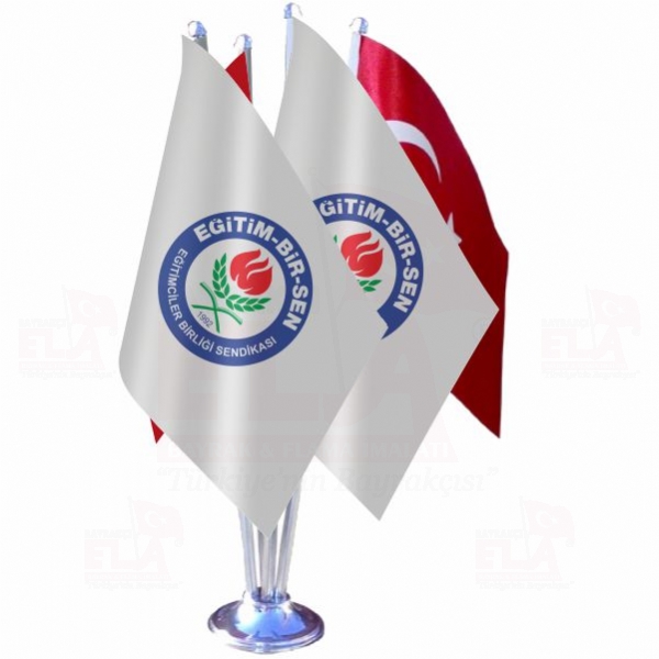 E�itim Bir Sen D�rtl� �zel Masa Bayra��