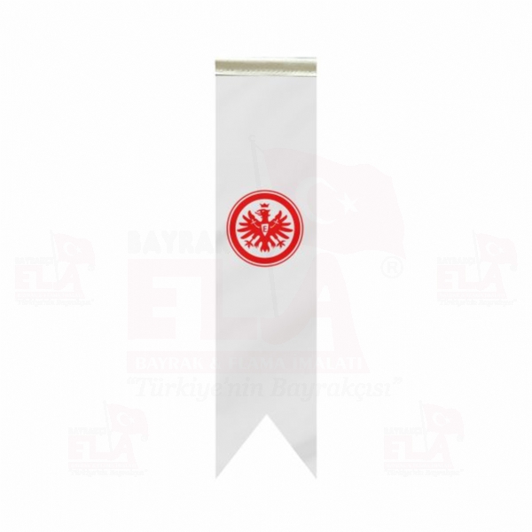 Eintracht Frankfurt Özel Logolu Masa Bayrağı