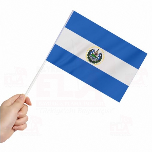 El Salvador Sopalı Bayrak ve Flamalar