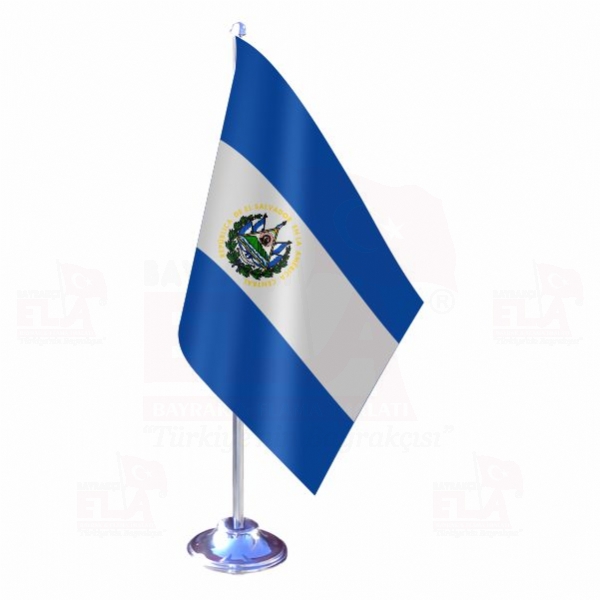 El Salvador Tekli Masa Bayrağı