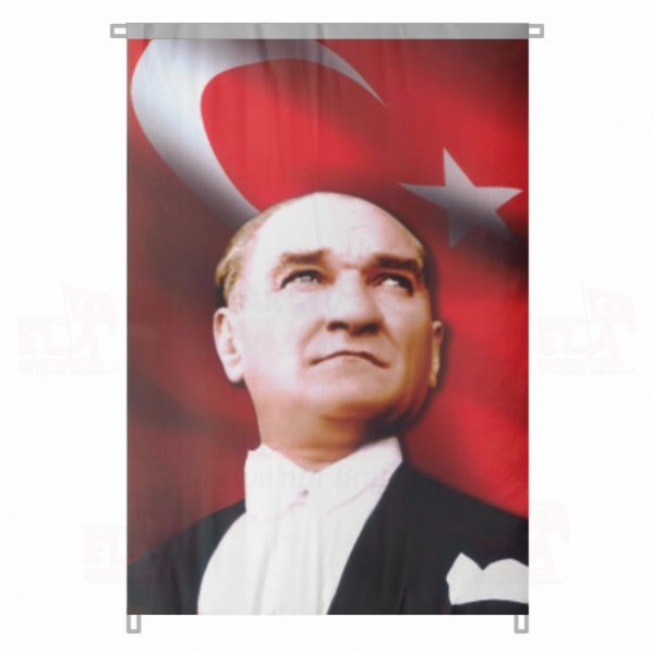 En G�zel Atat�rk Resimleri Bir Liderin Efsanesi En G�zel Atat�rk Resimleri Bez Atat�rk Posteri B�y�k Atat�rk Portresi Bina Boyu Atat�rk Posterleri No 71