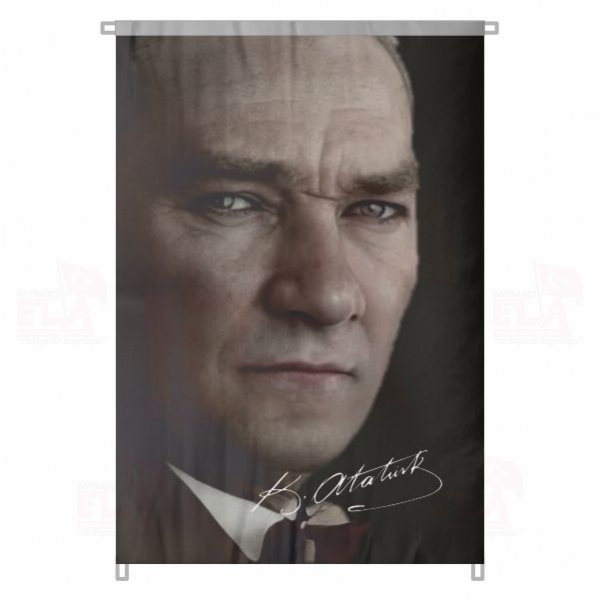 En G�zel Atat�rk Resimleri Bir Milletin Onuru En G�zel Atat�rk Resimleri Bez Atat�rk Posteri B�y�k Atat�rk Portresi Bina Boyu Atat�rk Posterleri No 15