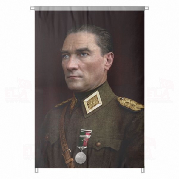 En G�zel Atat�rk Resimleri T�rk Milletinin �nanc� ve �stikbali En G�zel Atat�rk Resimleri Bez Atat�rk Posteri B�y�k Atat�rk Portresi Bina Boyu Atat�rk Posterleri No 19