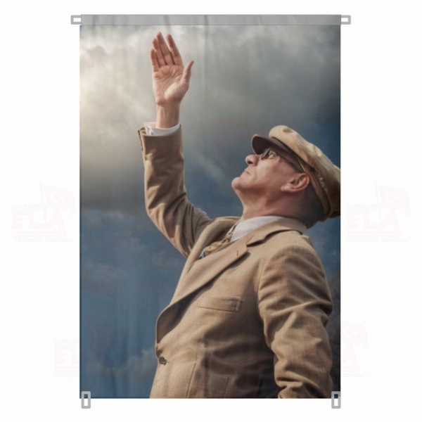 En G�zel Atat�rk Resimleri T�rk Milletinin �nanc� ve �stikbali En G�zel Atat�rk Resimleri Bez Atat�rk Posteri B�y�k Atat�rk Portresi Bina Boyu Atat�rk Posterleri No 79