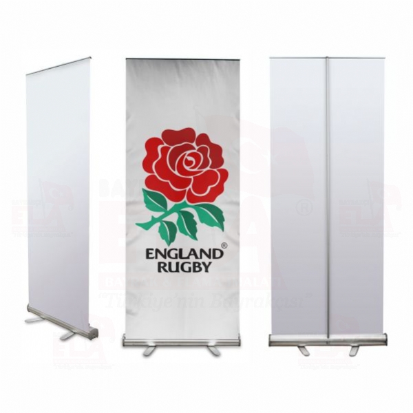 England Rugby Banner Roll Up