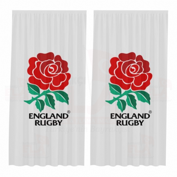 England Rugby Bask�l� G�ne�lik Perdeler