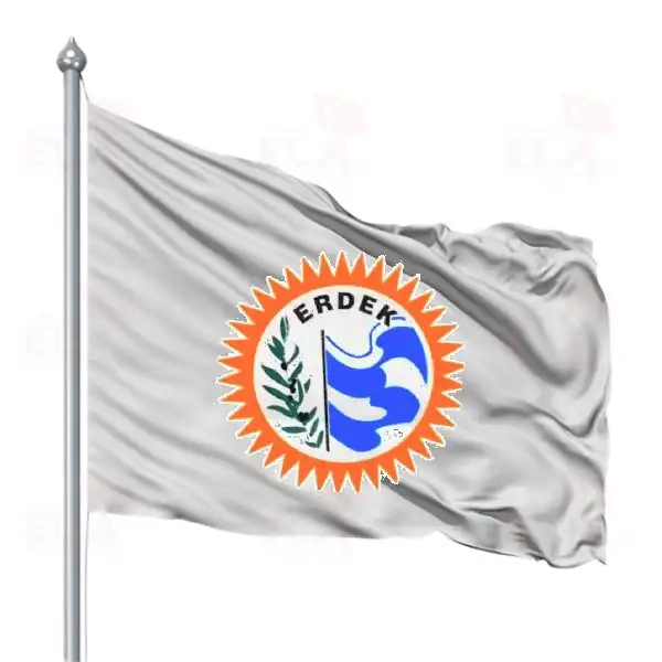 Erdek Belediyesi Gnder Flamas ve Bayraklar