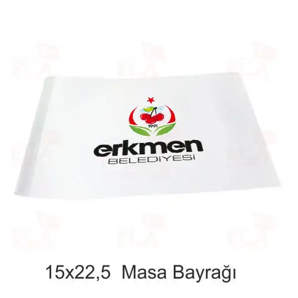 Erkmen Belediyesi Masa Bayra