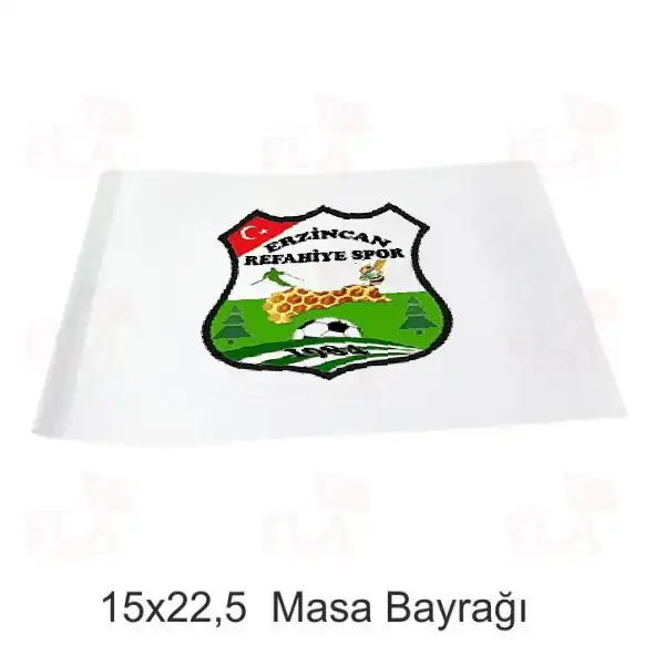 Erzincan Refahiyespor Masa Bayra