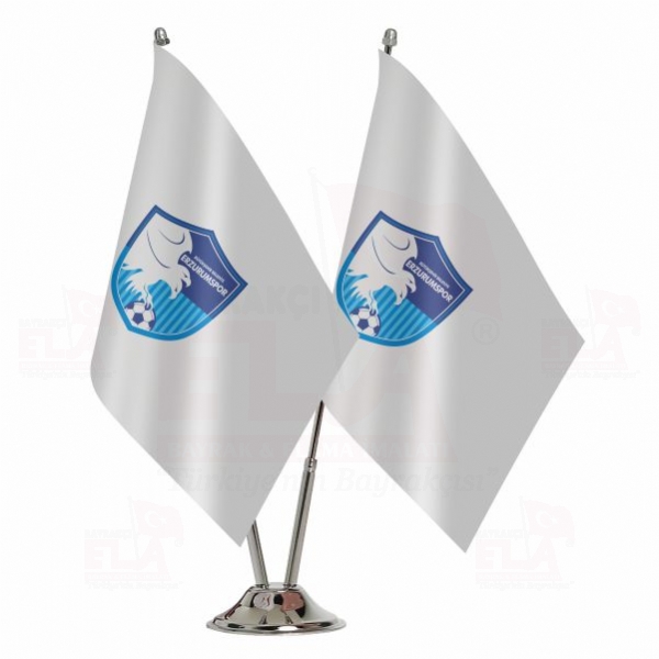 Erzurumspor FK İkili Masa Bayrağı