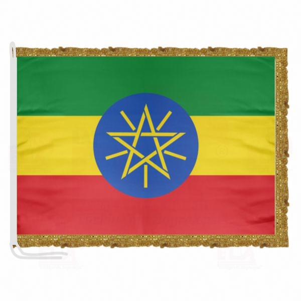 Etiyopya Saten Makam Flaması