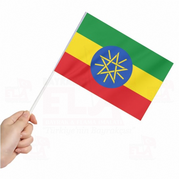 Etiyopya Sopalı Bayrak ve Flamalar