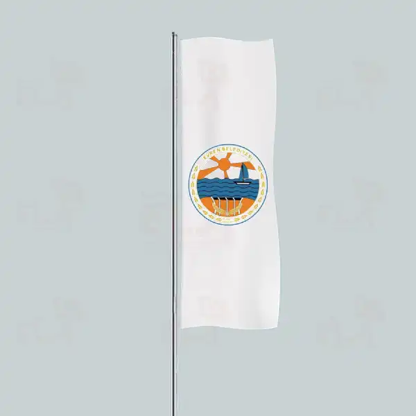 Evren Belediyesi Yatay Çekilen Flamalar ve Bayraklar