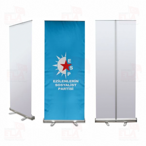 Ezilenlerin Sosyalist Partisi Banner Roll Up