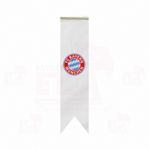 FC Bayern München Özel Logolu Masa Bayrağı