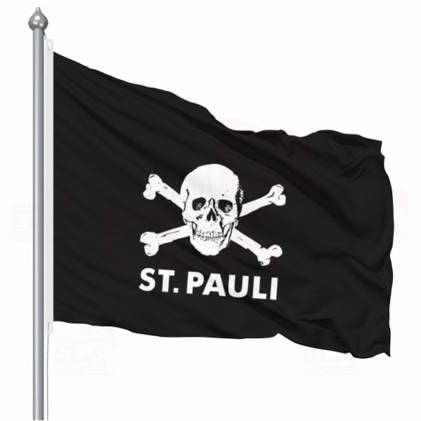 FC St Pauli skull and crossbones Bayra FC St Pauli skull and crossbones Bayraklar