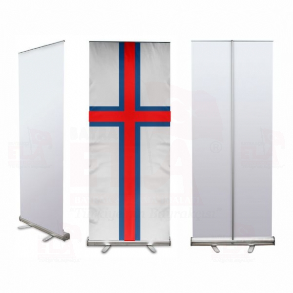 Faroe Adalar Banner Roll Up