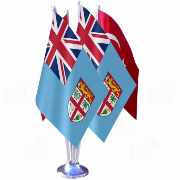 Fiji D�rtl� �zel Masa Bayra��