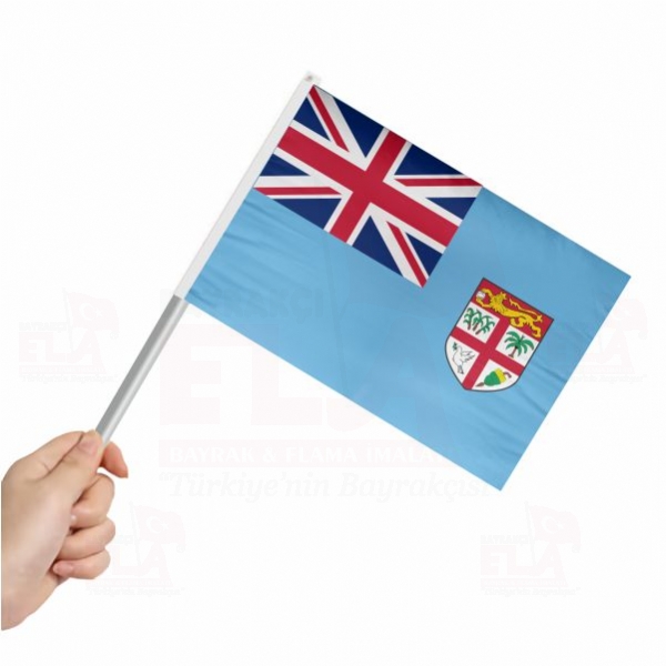 Fiji Sopalı Bayrak ve Flamalar