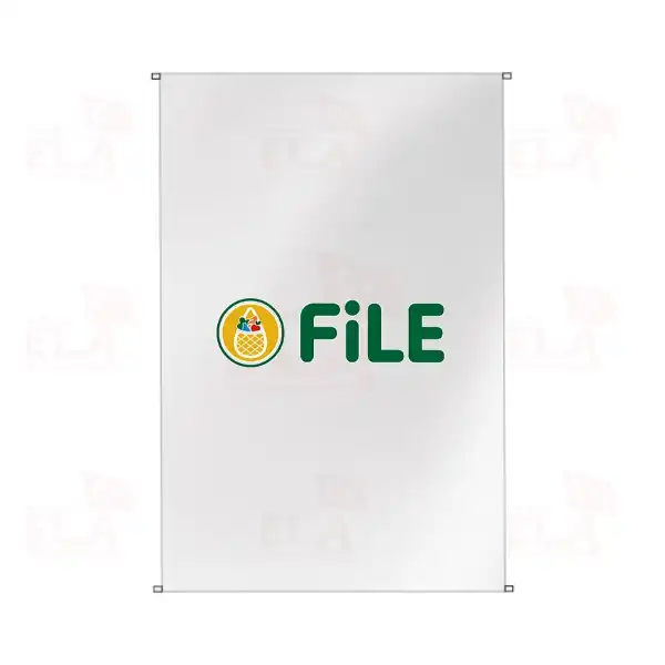 File Market Bina Boyu Bayraklar
