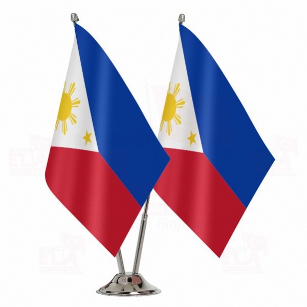 Filipinler İkili Masa Bayrağı