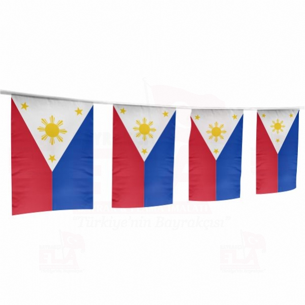 Filipinler İpe Dizili Flamalar ve Bayraklar