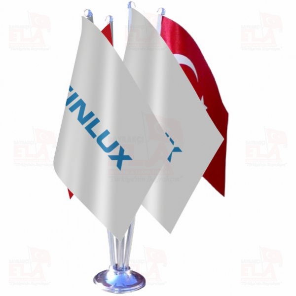 Finlux D�rtl� �zel Masa Bayra��