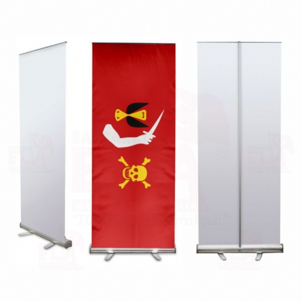 Flag of Christopher Moody Banner Roll Up