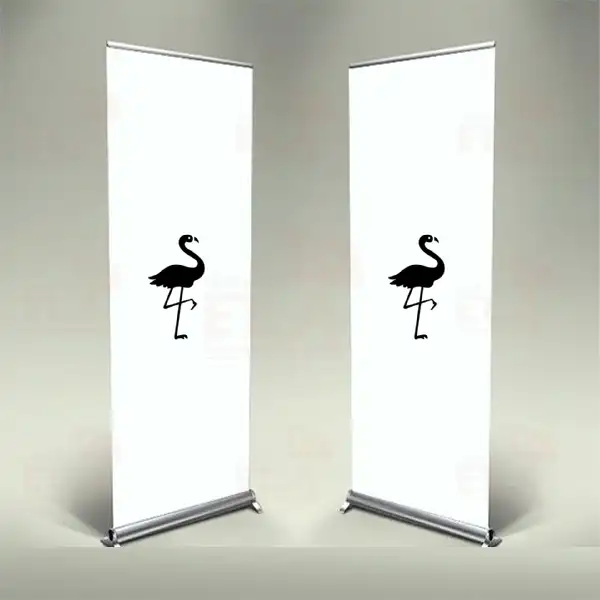 Flamingo Banner Roll Up