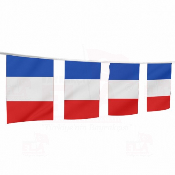 Fransa pe Dizili Flamalar ve Bayraklar