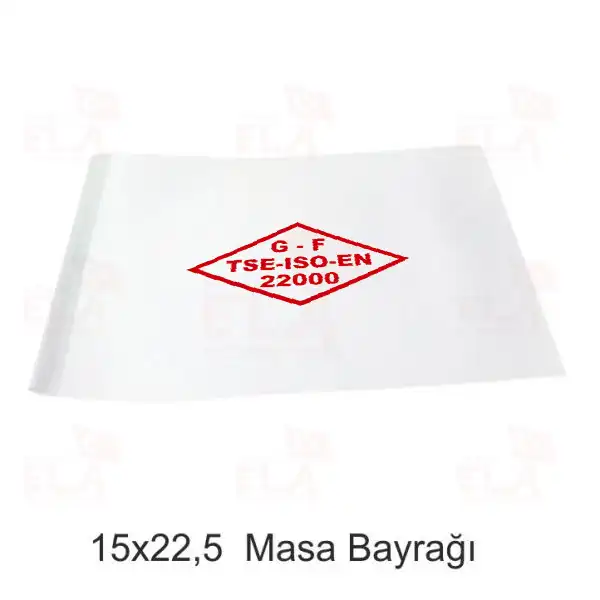 G F TSE ISO EN 22000 Masa Bayra
