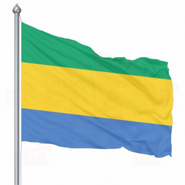 Gabon Bayrağı Gabon Bayrakları