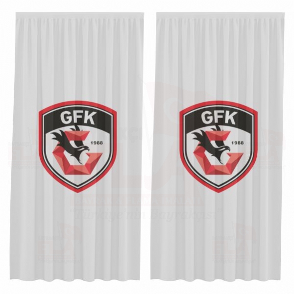 Gaziantep FK Baskl Gnelik Perdeler